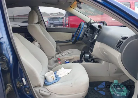 2006 Kia Spectra Ex/Lx/Sx из США, поврежденный, VIN KNAFE121465256612